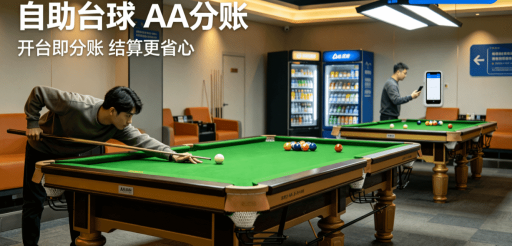 自助台球分账系统
