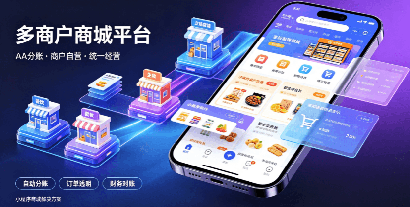 多商户商城分账系统
